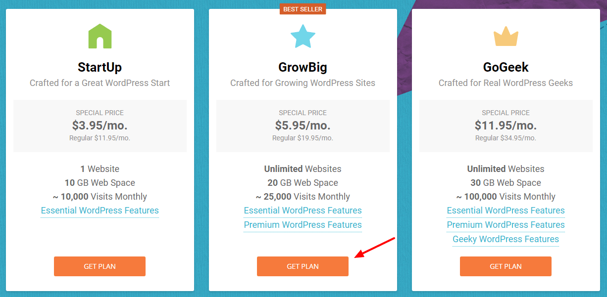 SiteGround Pricing and Plans