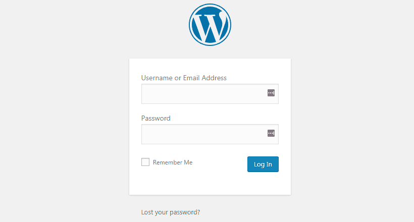 WordPress Login