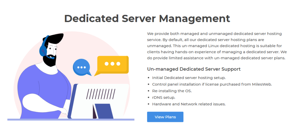 dedicated server management