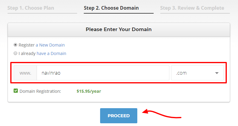 Register Domain